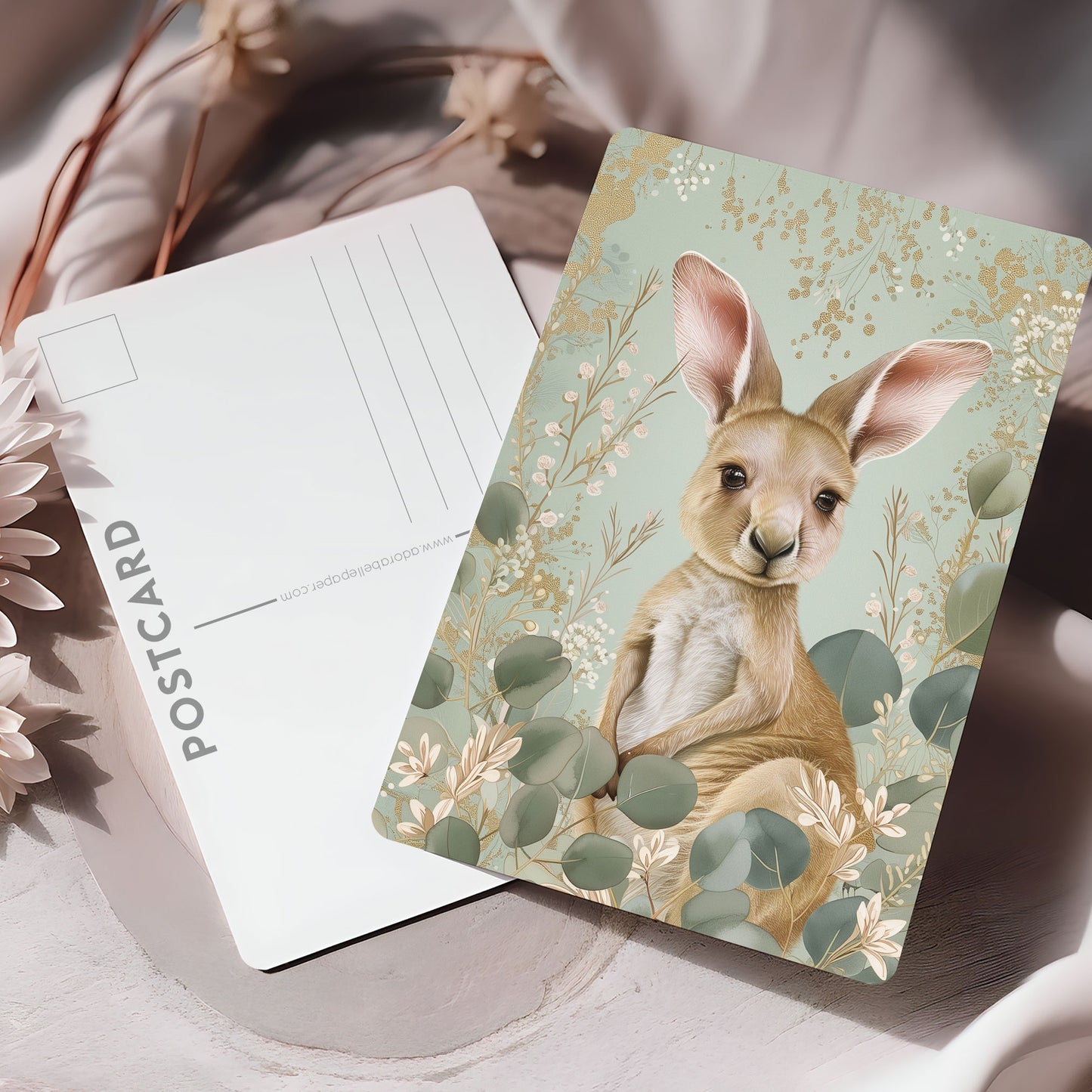 Vykort Aussie Cutie Kangaroo PPPC567