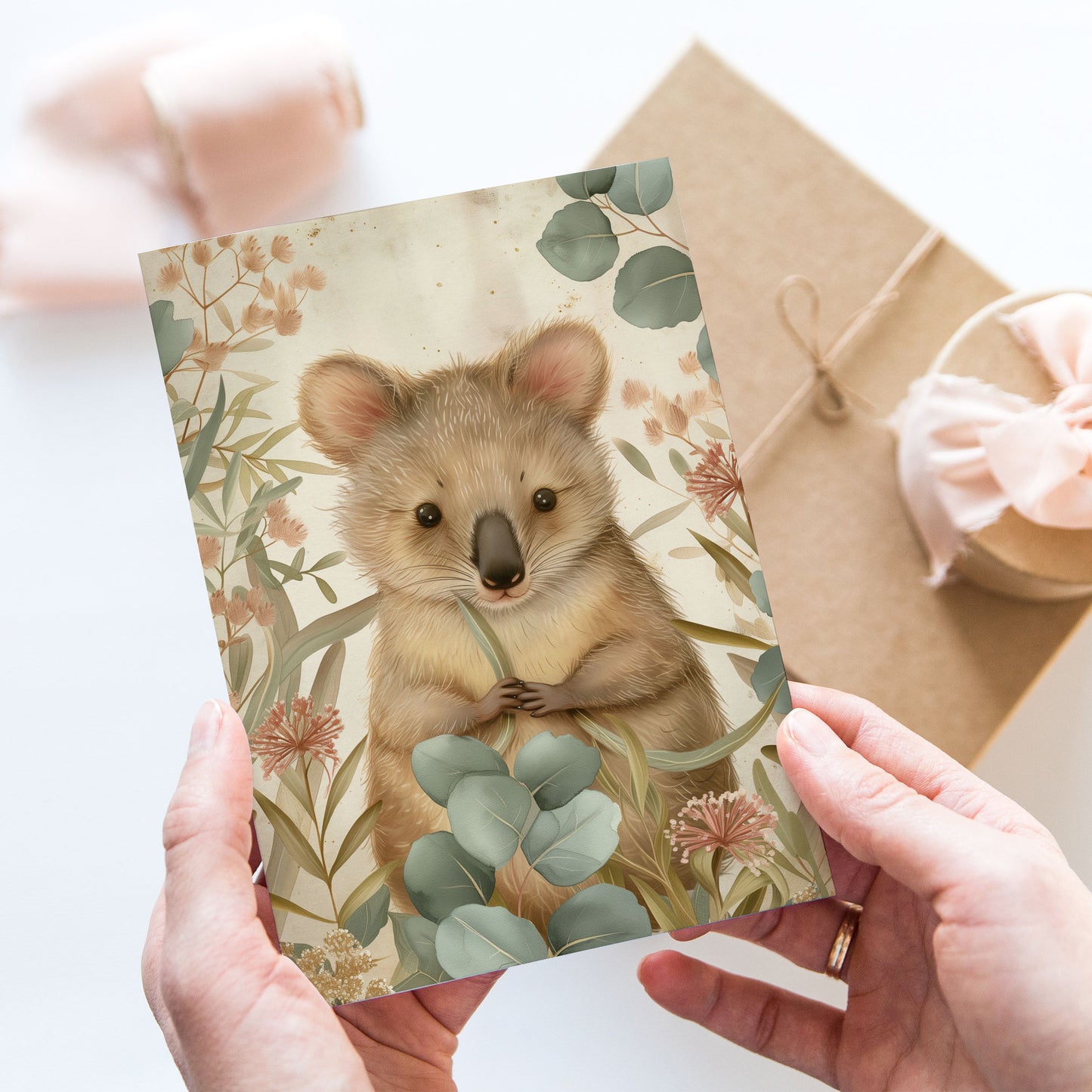 Vykort Aussie Cutie Wombat PPPC569