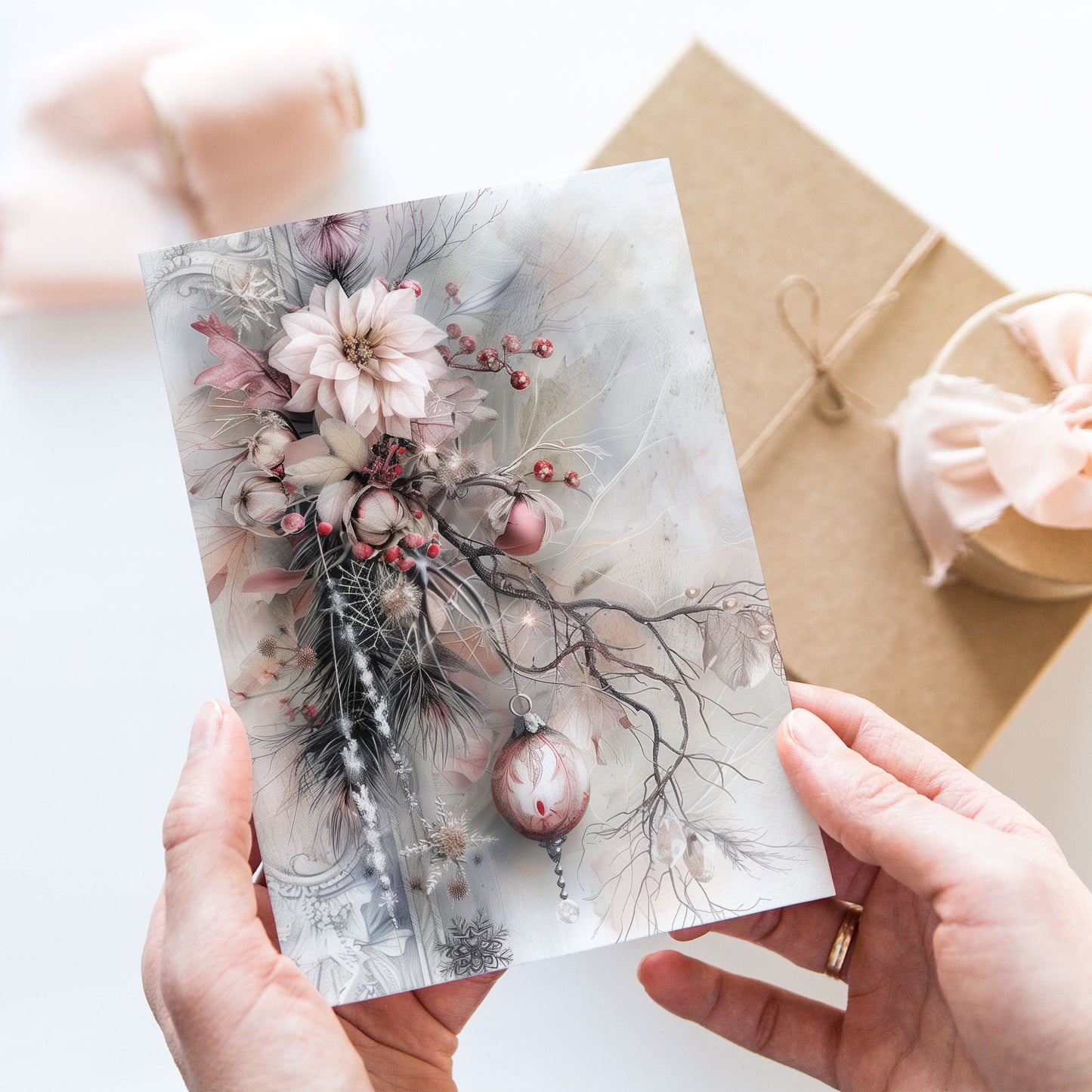 Postcard Chic Floral PC587