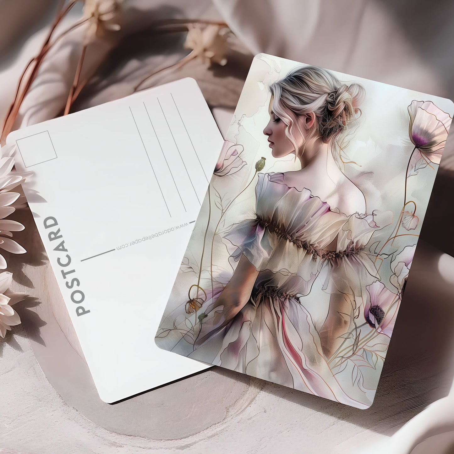 Vykort Chic Flicka PPPC590