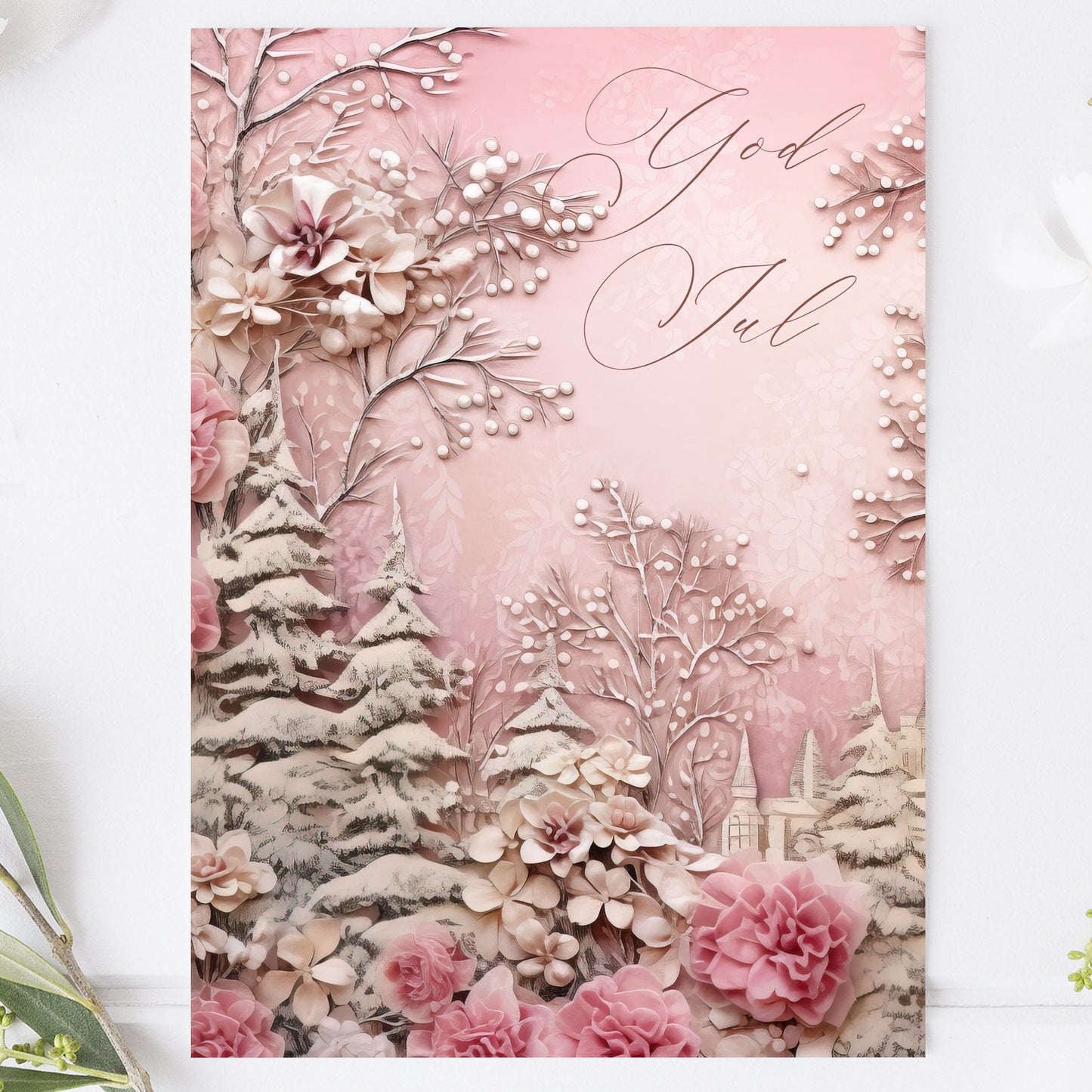 Postcard God Jul PC610