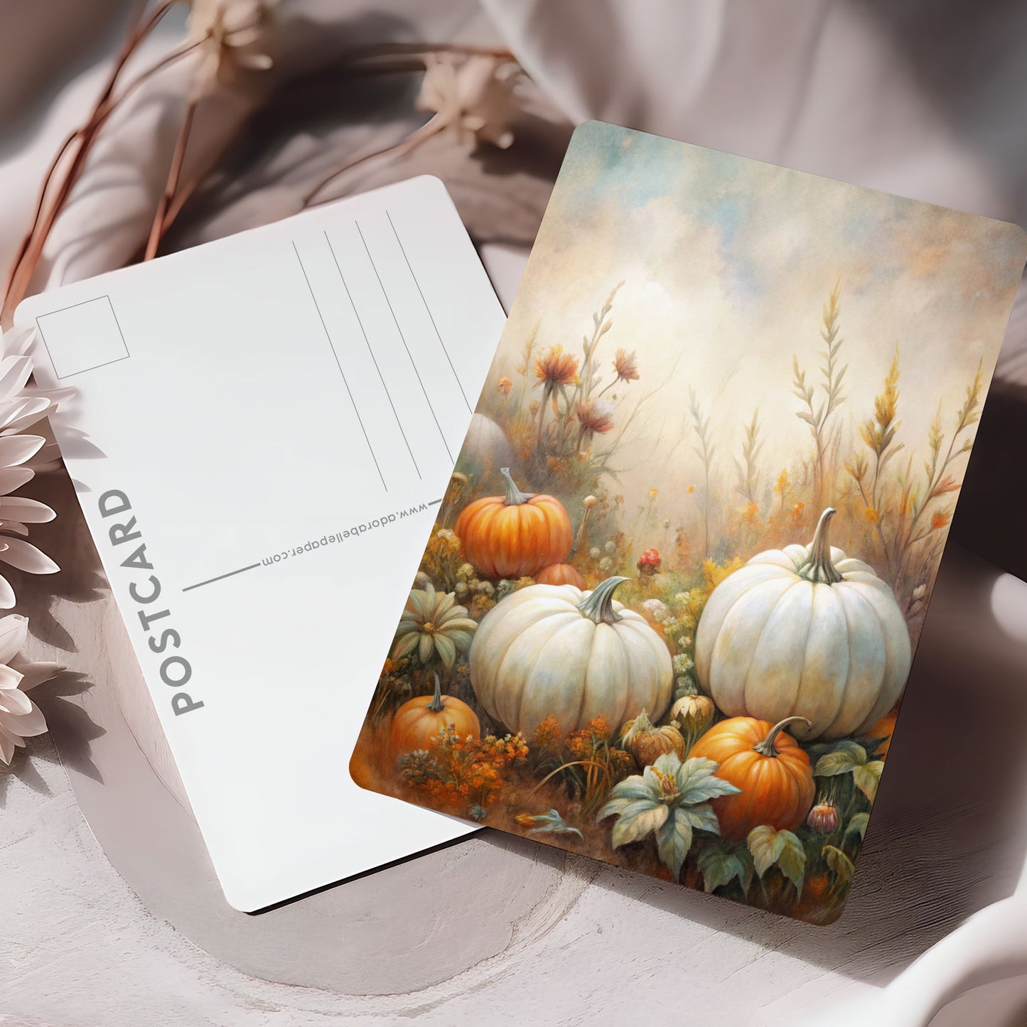 Vykort Vita Pumpor PC633