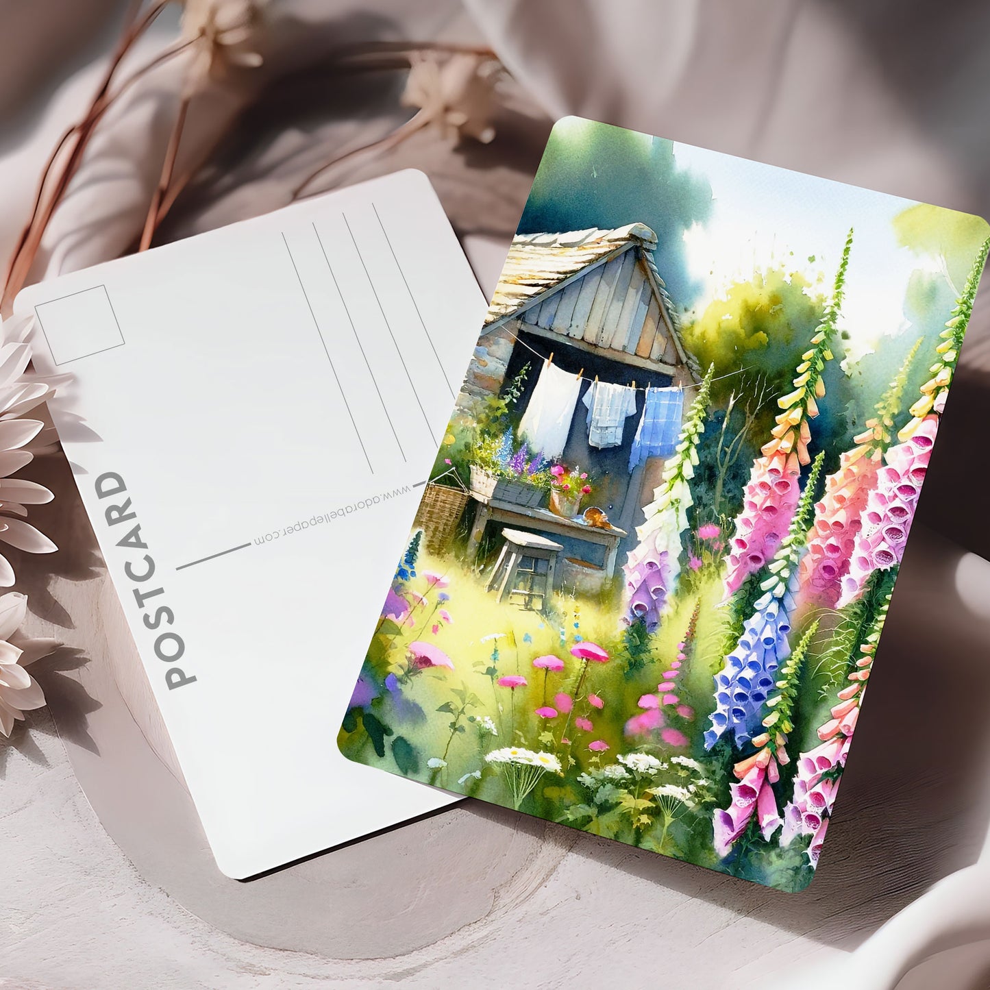 Postcard Summer Cottage PC501