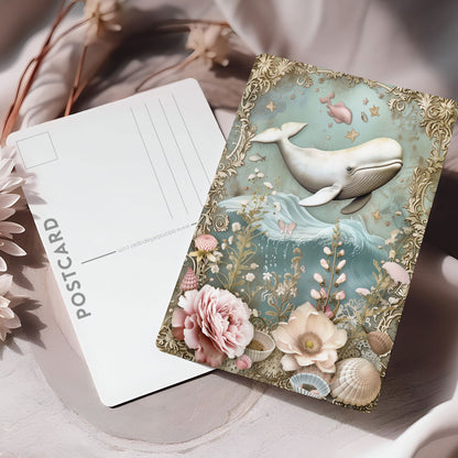 Postcard White Whale PC513