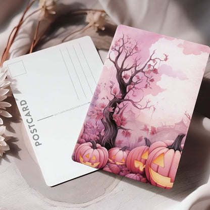 Vykort Rosa Halloween PPPC543