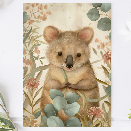 Vykort Aussie Cutie Wombat PPPC569