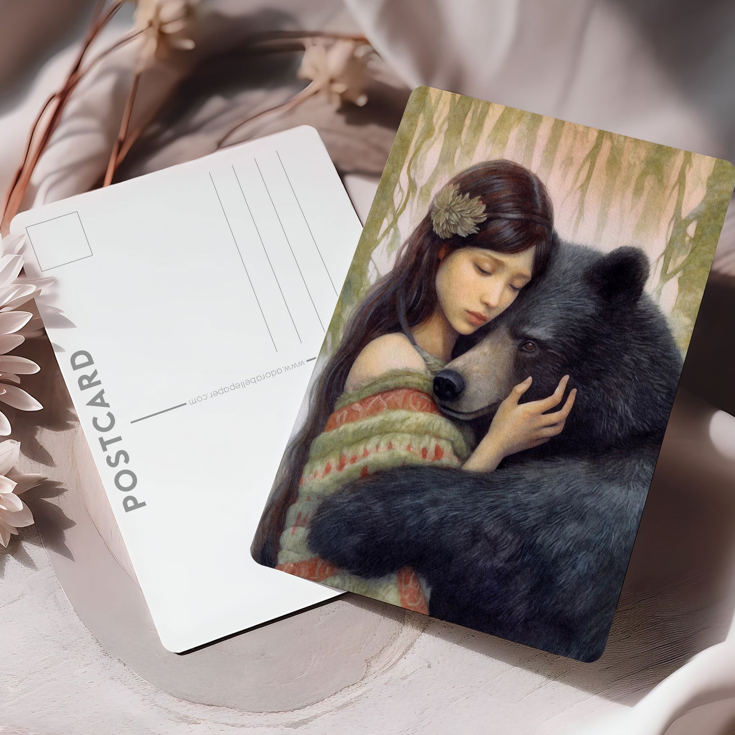 Vykort Animal Lover Bear PPPC572