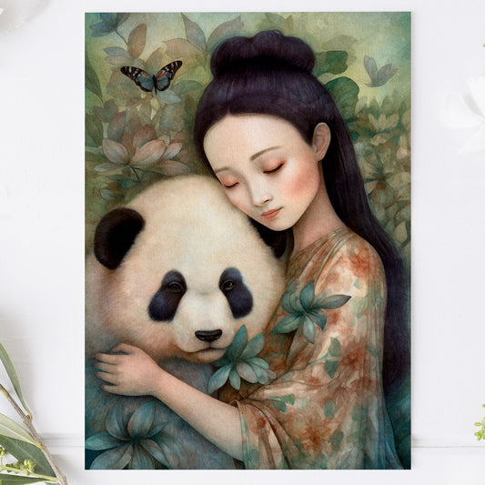 Vykort Animal Lover Panda PPPC573