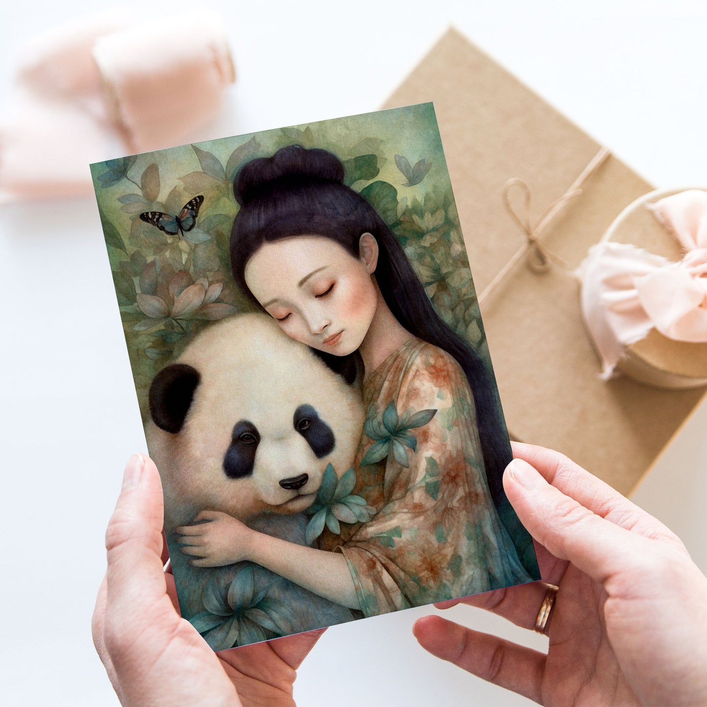 Postcard Animal Lover Panda PC573