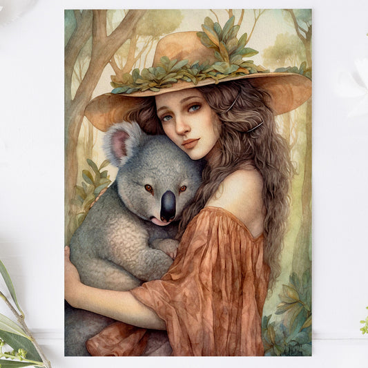 Vykort Animal Lover Koala PPPC576