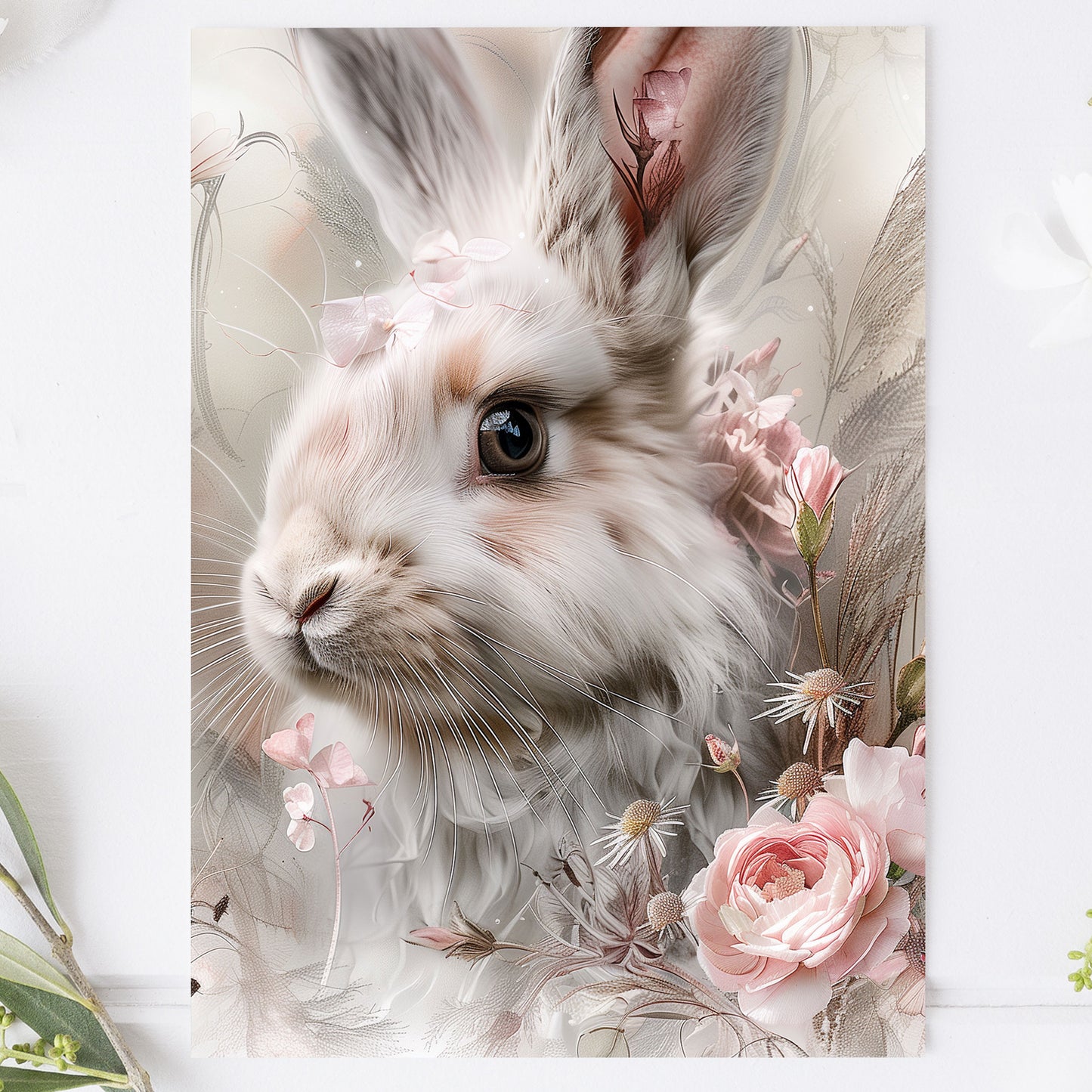 Postcard Chic Bunny PC581