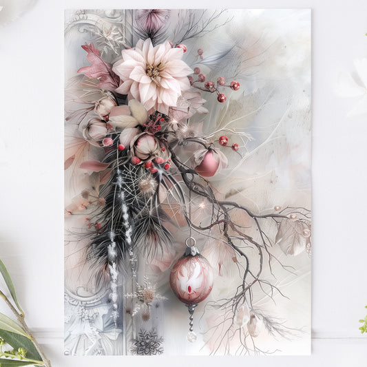 Vykort Chic Blommor PPPC587