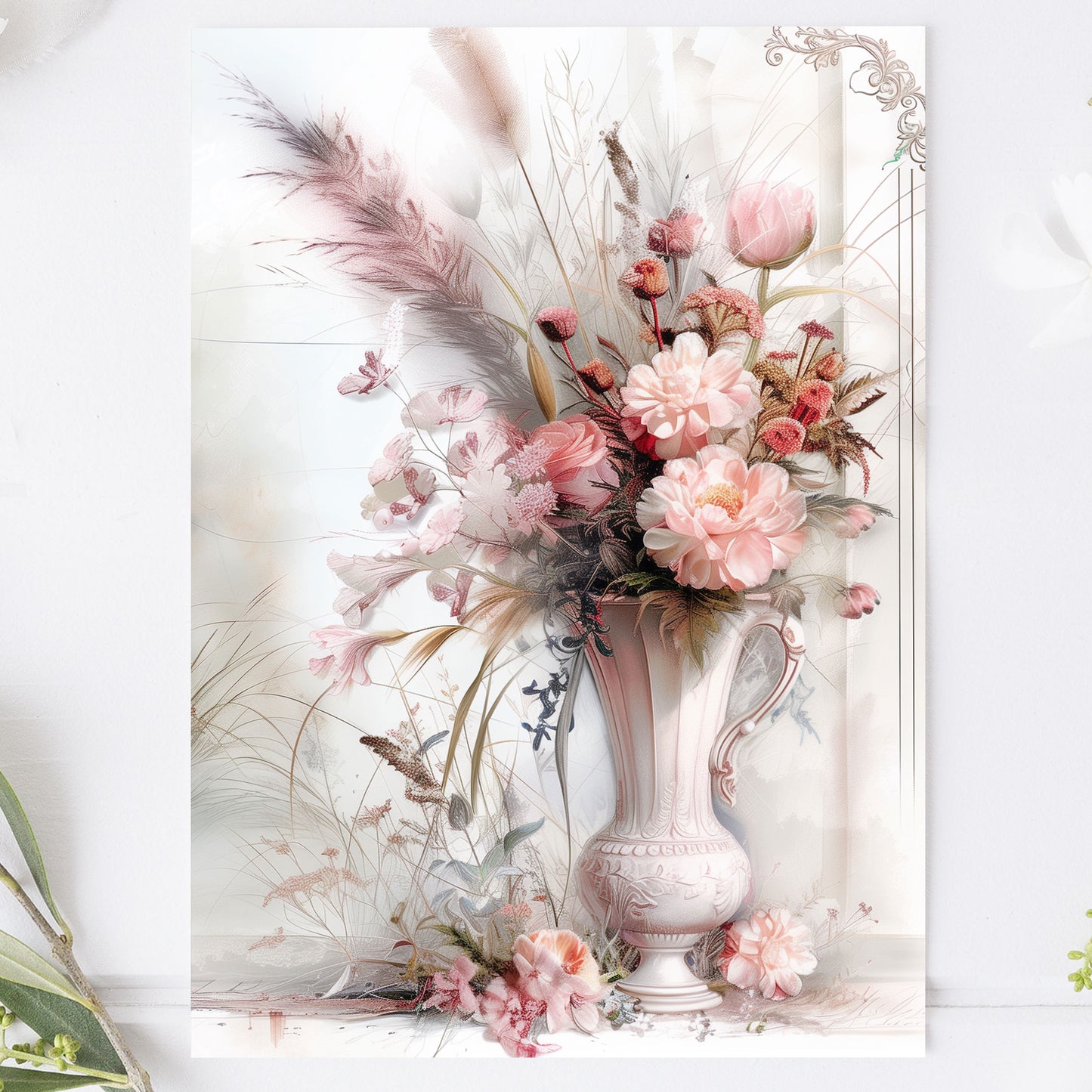 Postcard Chic Vase PC588