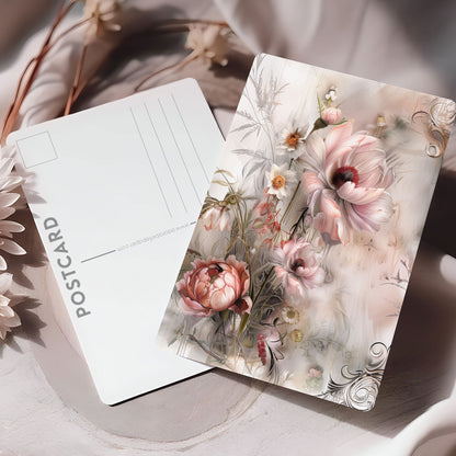 Postcard Chic Bouquet PC591