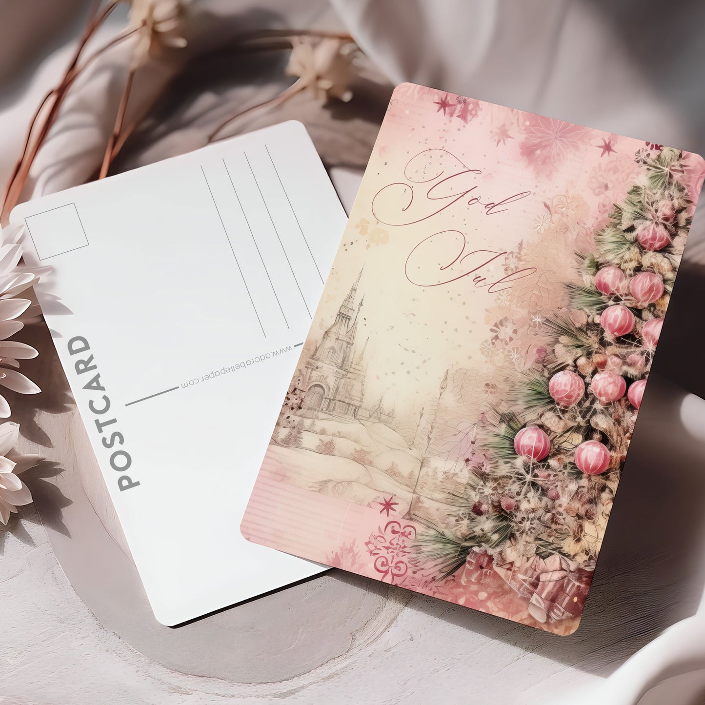 Postcard God Jul PC609