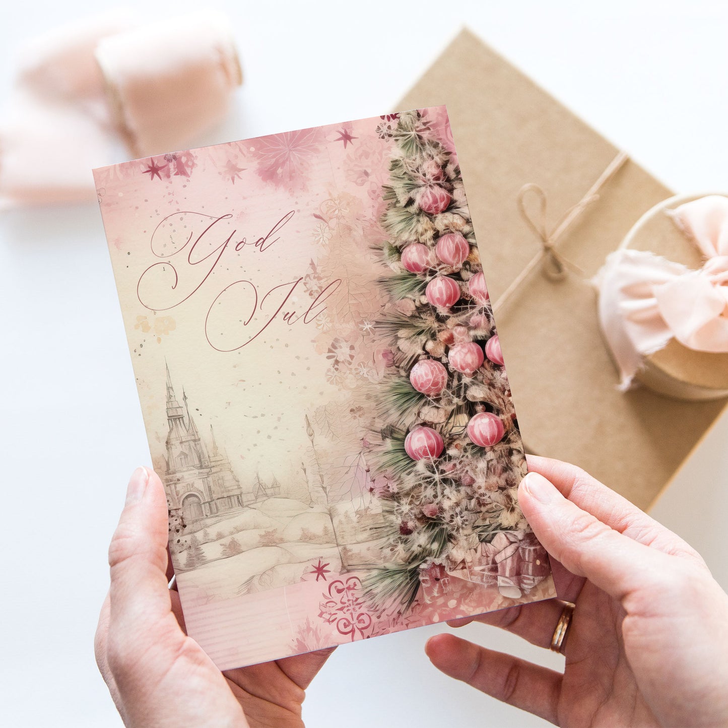 Postcard God Jul PC609