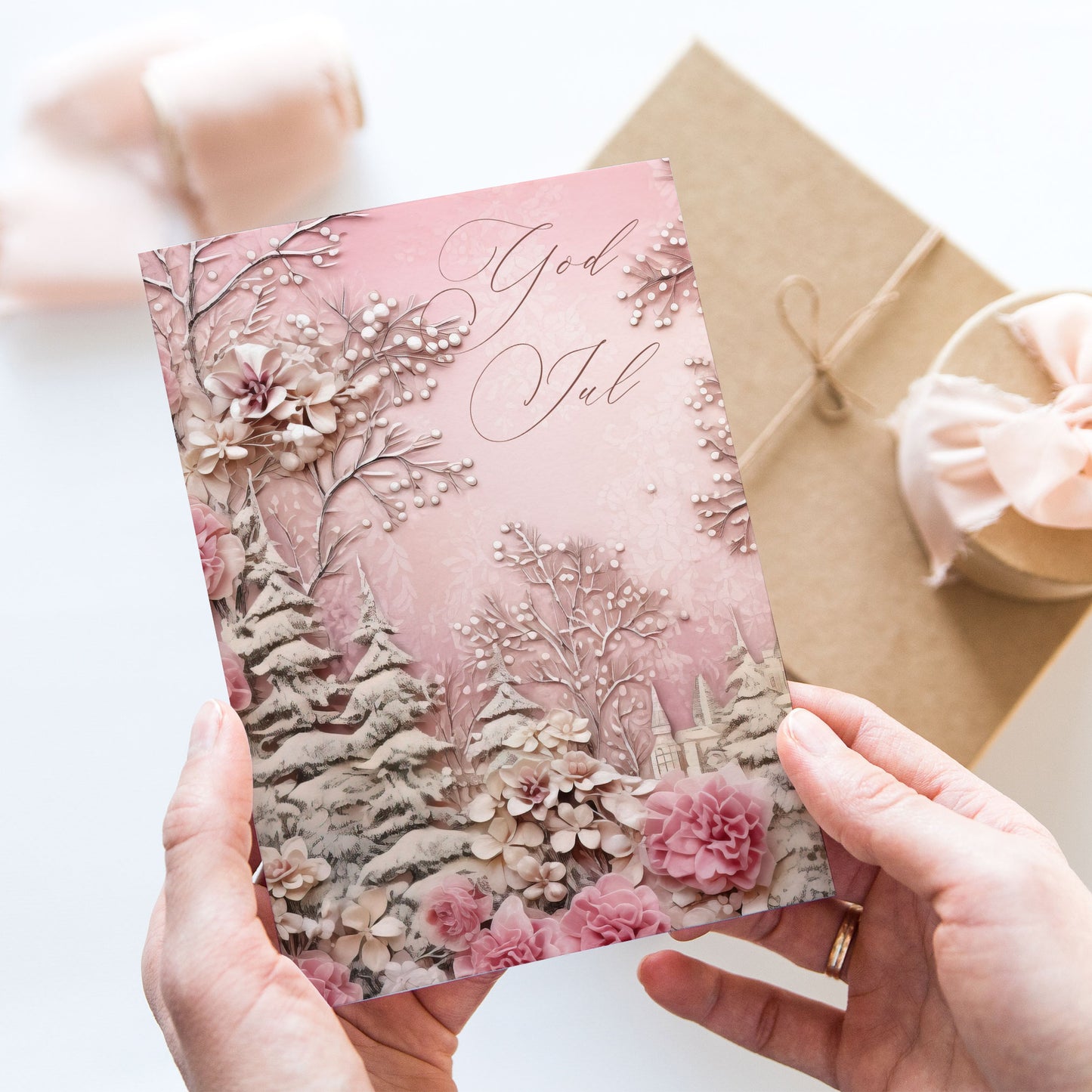 Postcard God Jul PC610